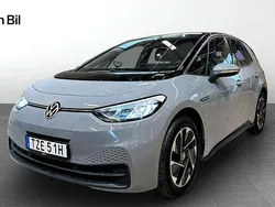 Grå Begagnad 2022 VW ID.3 Comfortline Halvkombi | 269 900 kr (Marknadspris)