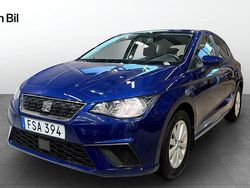 Blå (mystery blue metalli) Begagnad 2017 Seat Ibiza Style Halvkombi | 129 900 kr (Marknadspris)