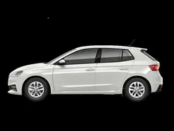 Vit (candy white) Ny 2024 Skoda Fabia Selection Halvkombi | 257 000 kr (Marknadspris)