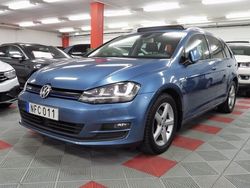 Blå Begagnad 2016 VW Golf VII Kombi | 139 500 kr (Lite dyr)