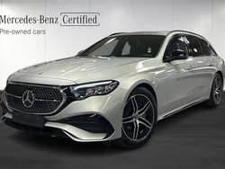Silver Begagnad 2024 Mercedes E300 AMG line Kombi | 658 900 kr (Marknadspris)