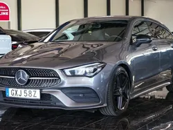 Mörkgrå Begagnad 2021 Mercedes CLA200 Shooting Brake AMG Kombi | 264 500 kr (Bra pris)
