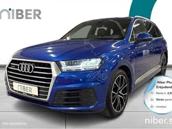 Blå Begagnad 2016 Audi Q7 S-Line SUV | 369 900 kr (Lite dyr)