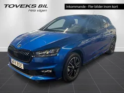 Blå Ny 2024 Skoda Fabia Monte Carlo Halvkombi | 249 900 kr (Marknadspris)