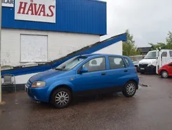 Blå Begagnad 2003 Chevrolet Kalos Halvkombi | 11 500 kr