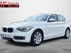 Vit Begagnad 2014 BMW 120 Sport Line Halvkombi | 99 500 kr (Marknadspris)