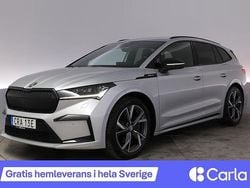 Silver Begagnad 2023 Skoda Enyaq iV SportLine SUV | 399 900 kr (Marknadspris)