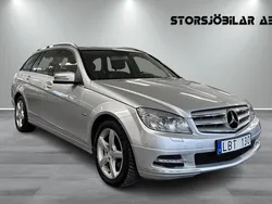 Silver Begagnad 2010 Mercedes C220 Avantgarde Kombi | 89 000 kr (Marknadspris)