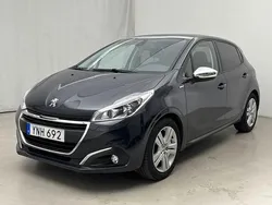 Mörkgrå Begagnad 2017 Peugeot 208 Style Halvkombi | 100 000 kr (Dyr)