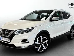 Vit (white) Begagnad 2018 Nissan Qashqai Tekna SUV | 159 900 kr (Marknadspris)
