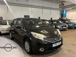 Svart Begagnad 2015 Nissan Note Minibuss | 39 900 kr (Bra pris)