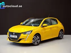 Gul Begagnad 2019 Peugeot 208 Allure Halvkombi | 164 800 kr (Lite dyr)
