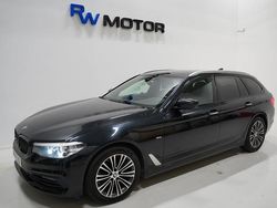 Svart Begagnad 2017 BMW 520 M Sport Kombi | 204 900 kr (Bra pris)