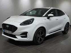 Vit Ny 2024 Ford Puma ST-Line SUV | 269 900 kr (Bra pris)