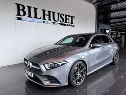 Mörkgrå Begagnad 2018 Mercedes A180 AMG Halvkombi | 249 900 kr (Lite dyr)