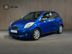 Blå Begagnad 2008 Toyota Yaris Halvkombi | 49 200 kr (Marknadspris)