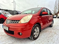 Röd Begagnad 2008 Nissan Note Kombi | 18 500 kr (Marknadspris)