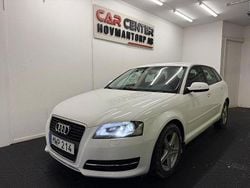 Vit Begagnad 2012 Audi A3 Sportback Attraction Halvkombi | 79 900 kr (Marknadspris)