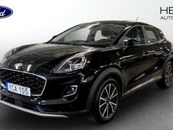Svart (black) Begagnad 2021 Ford Puma Gen-E Sedan | 199 900 kr (Marknadspris)