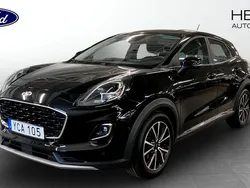 Svart (black) Begagnad 2021 Ford Puma Gen-E Sedan | 199 900 kr