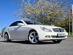 Vit Begagnad 2009 Mercedes CLS280 Sportkupé | 130 000 kr