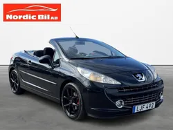 Svart Begagnad 2007 Peugeot 207 CC Cab | 59 900 kr (Marknadspris)