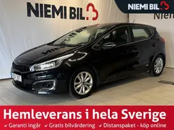 Svart Begagnad 2015 Kia Ceed Halvkombi | 144 900 kr (Lite dyr)