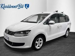 Vit Begagnad 2014 VW Sharan Minibuss | 109 900 kr (Marknadspris)