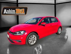 Röd Begagnad 2018 VW Golf VII Halvkombi | 169 900 kr (Marknadspris)