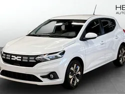 Vit (white) Ny 2025 Dacia Sandero Expression Halvkombi | 219 900 kr (Bra pris)