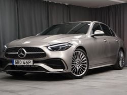 Silver Begagnad 2024 Mercedes C200 AMG line Sedan | 449 000 kr (Bra pris)