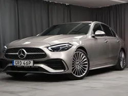 Silver Begagnad 2024 Mercedes C200 AMG line Sedan | 479 000 kr (Marknadspris)
