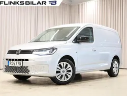 Silver (reflexsilver metallic) Begagnad 2022 VW Caddy Maxi Minibuss | 279 900 kr (Lite dyr)