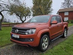 Röd Begagnad 2014 VW Amarok Canyon Pickup | 181 250 kr (Superpris)