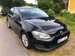 Svart Begagnad 2014 VW Golf VII Halvkombi | 59 800 kr (Bra pris)
