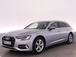 Silver Ny 2024 Audi A6 Sport Kombi | 669 000 kr (Dyr)
