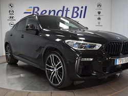Svart Begagnad 2021 BMW X6 M50 Comfort Edition SUV | 729 500 kr (Marknadspris)