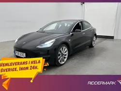 Svart Begagnad 2019 Tesla Model 3 Long Range Sedan | 249 800 kr (Marknadspris)
