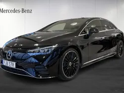 Svart (black) Begagnad 2024 Mercedes EQE350 Sedan | 749 900 kr (Dyr)