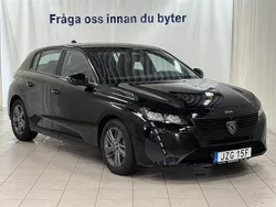 Svart Begagnad 2022 Peugeot 308 Active Halvkombi | 239 900 kr (Lite dyr)
