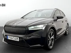 Svart Begagnad 2023 Skoda Enyaq iV SportlinePlus SUV | 414 900 kr (Dyr)