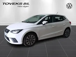 Vit (candy white) Begagnad 2022 Seat Ibiza Halvkombi | 169 900 kr (Marknadspris)