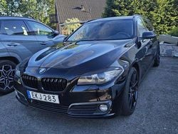 Svart Begagnad 2017 BMW 520 Kombi | 160 000 kr (Superpris)