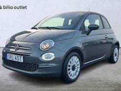 Grå Begagnad 2021 Fiat 500 Halvkombi | 119 900 kr