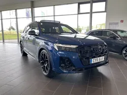 Blå Ny 2024 Audi Q7 S-Line SUV | 1 245 000 kr (Marknadspris)