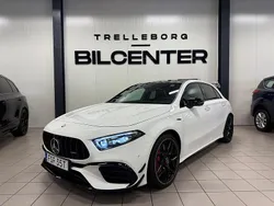 Vit Begagnad 2024 Mercedes A45 AMG AMG Halvkombi | 639 900 kr (Dyr)