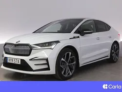 Vit Begagnad 2023 Skoda Enyaq iV RS SUV | 474 900 kr (Marknadspris)