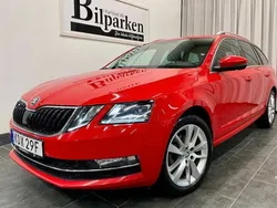 Röd Begagnad 2018 Skoda Octavia Style Kombi | 159 900 kr (Lite dyr)
