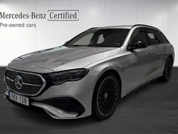 Silver Begagnad 2024 Mercedes E300 AMG Line Premium Kombi | 719 900 kr (Marknadspris)