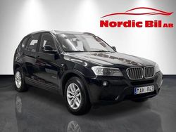 Svart Begagnad 2012 BMW X3 SUV | 99 900 kr (Marknadspris)